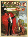 Vintage 1934 Blackstone Magic Unframed Print Wall Art - Homeroots - Flyclothing LLC