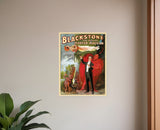 Vintage 1934 Blackstone Magic Unframed Print Wall Art - Homeroots