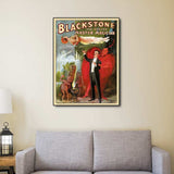 Vintage 1895 Blackstone Magic Unframed Print Wall Art - Homeroots - Flyclothing LLC