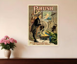 Vintage 1895 Blackstone Magic Unframed Print Wall Art - Homeroots