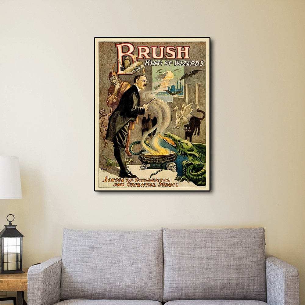 Vintage 1922 Carter Vintage Magic Unframed Print Wall Art - Homeroots - Flyclothing LLC