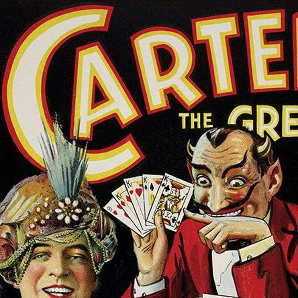 Vintage 1922 Carter Vintage Magic Unframed Print Wall Art - Homeroots - Flyclothing LLC