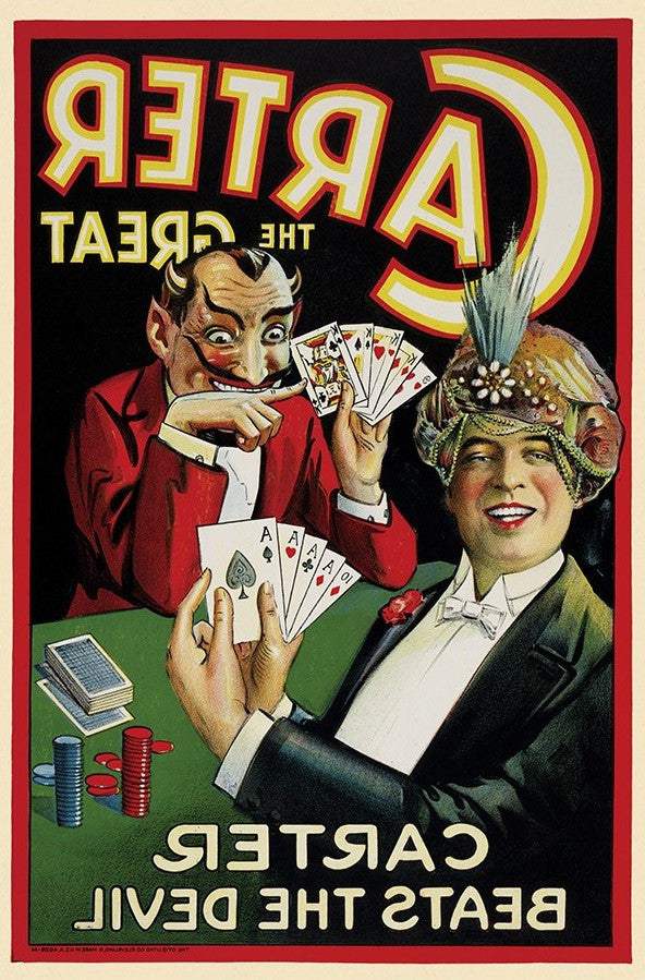 Vintage 1922 Carter Vintage Magic Unframed Print Wall Art - Homeroots - Flyclothing LLC