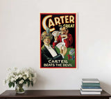 Vintage 1922 Carter Vintage Magic Unframed Print Wall Art - Homeroots