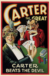 Vintage 1922 Carter Vintage Magic Unframed Print Wall Art - Homeroots - Flyclothing LLC