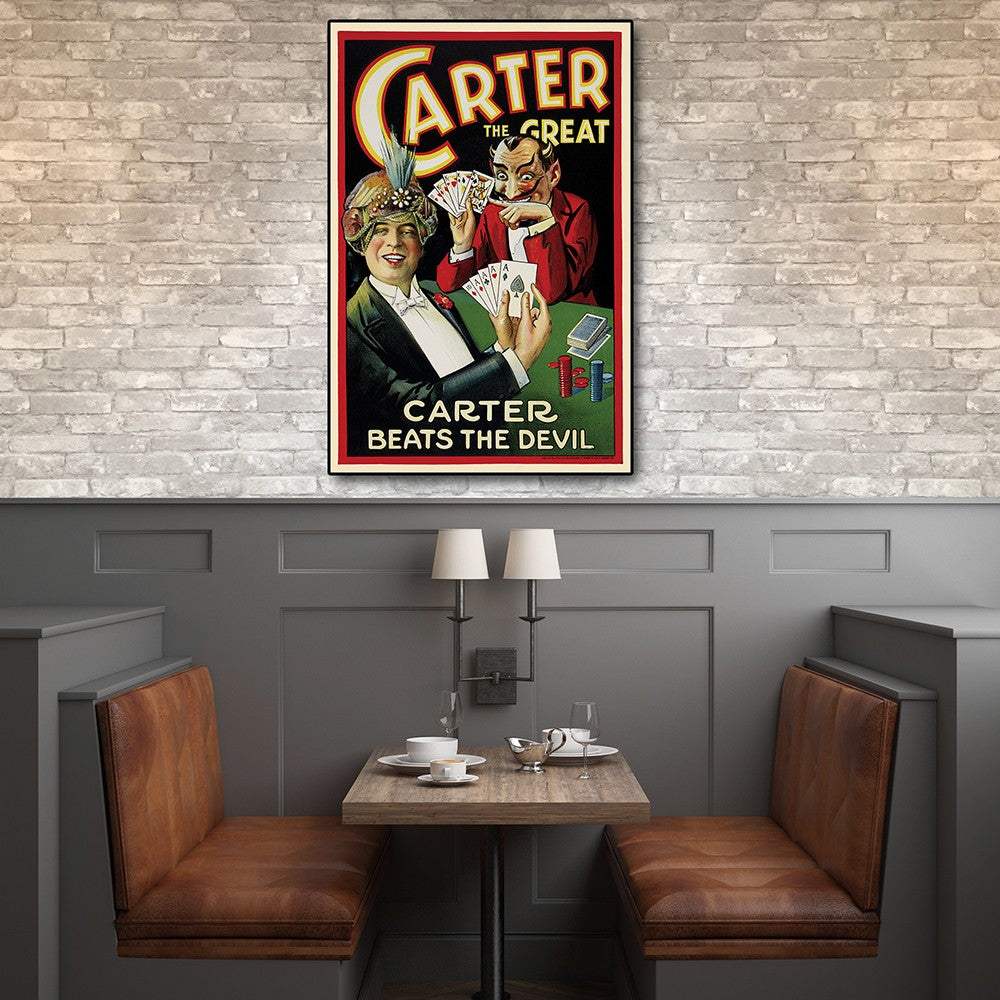 Vintage Carter Vintage Magic Unframed Print Wall Art - Homeroots - Flyclothing LLC