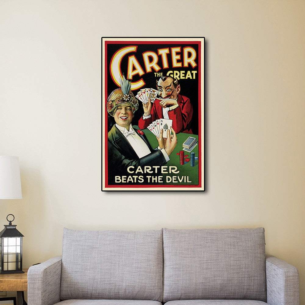 Vintage Carter Vintage Magic Unframed Print Wall Art - Homeroots - Flyclothing LLC