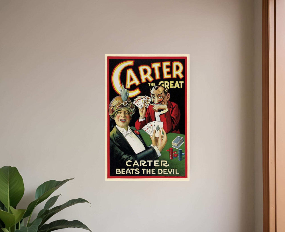 Vintage Carter Vintage Magic Unframed Print Wall Art - Homeroots - Flyclothing LLC