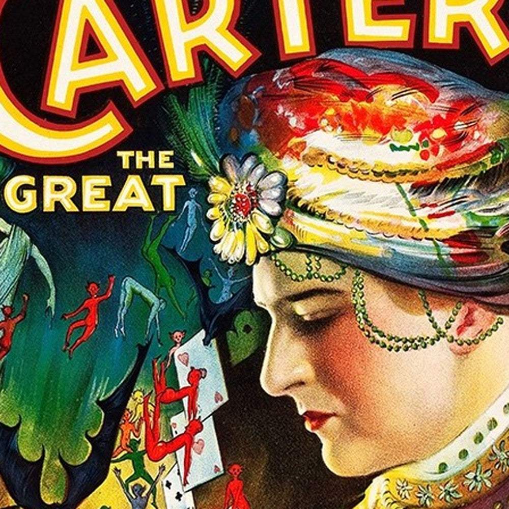 Vintage Carter Vintage Magic Unframed Print Wall Art - Homeroots - Flyclothing LLC