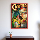 Vintage Carter Vintage Magic Unframed Print Wall Art - Homeroots