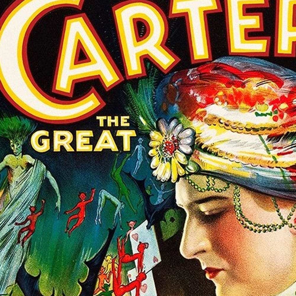 Vintage Carter Vintage Magic Unframed Print Wall Art - Homeroots - Flyclothing LLC