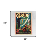 Vintage 1926 Carter Witchcraft Magic Unframed Print Wall Art - Homeroots - Flyclothing LLC