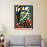 Vintage 1926 Carter Witchcraft Magic Unframed Print Wall Art - Homeroots - Flyclothing LLC