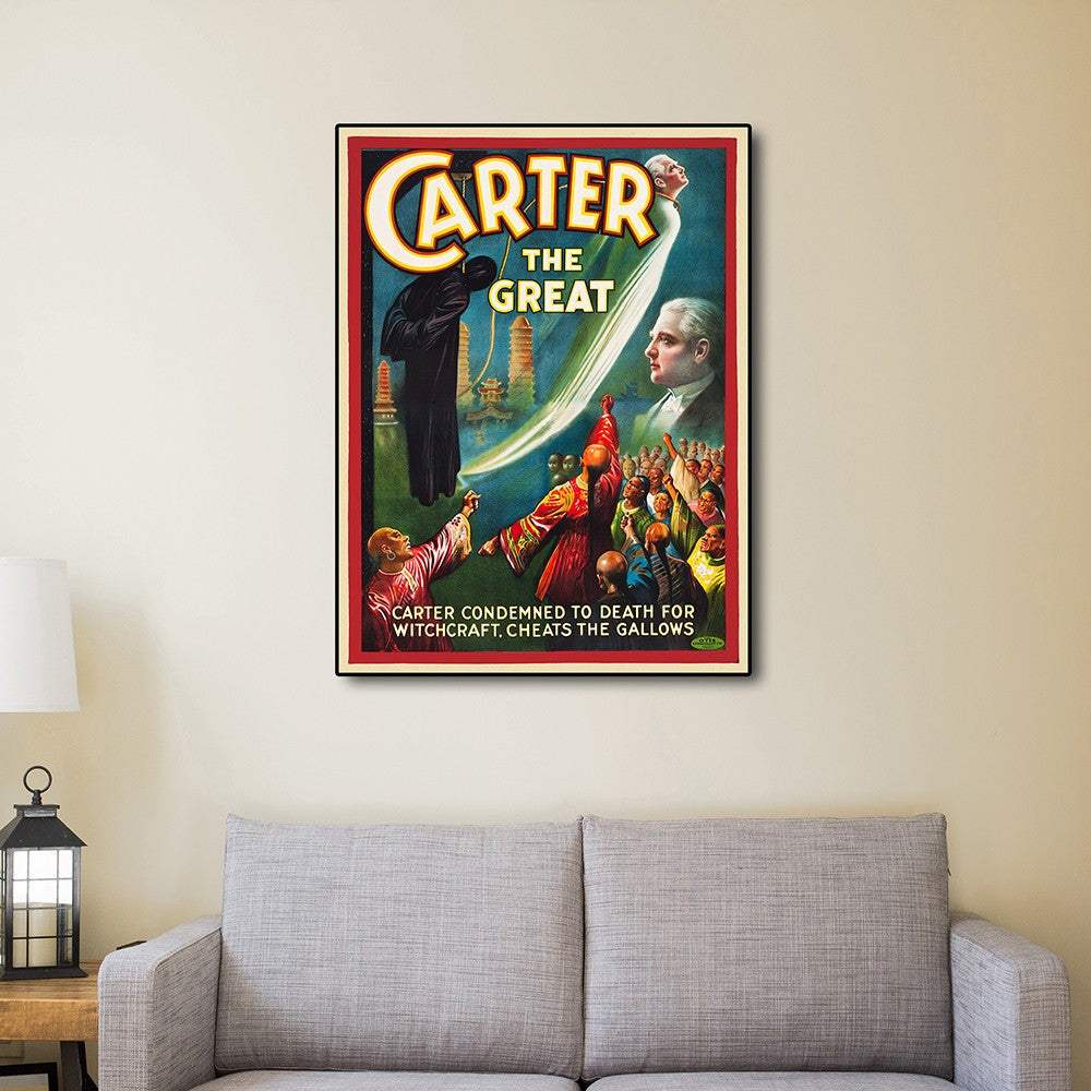 Chung Ling Soo Vintage Magic Unframed Print Wall Art - Homeroots - Flyclothing LLC