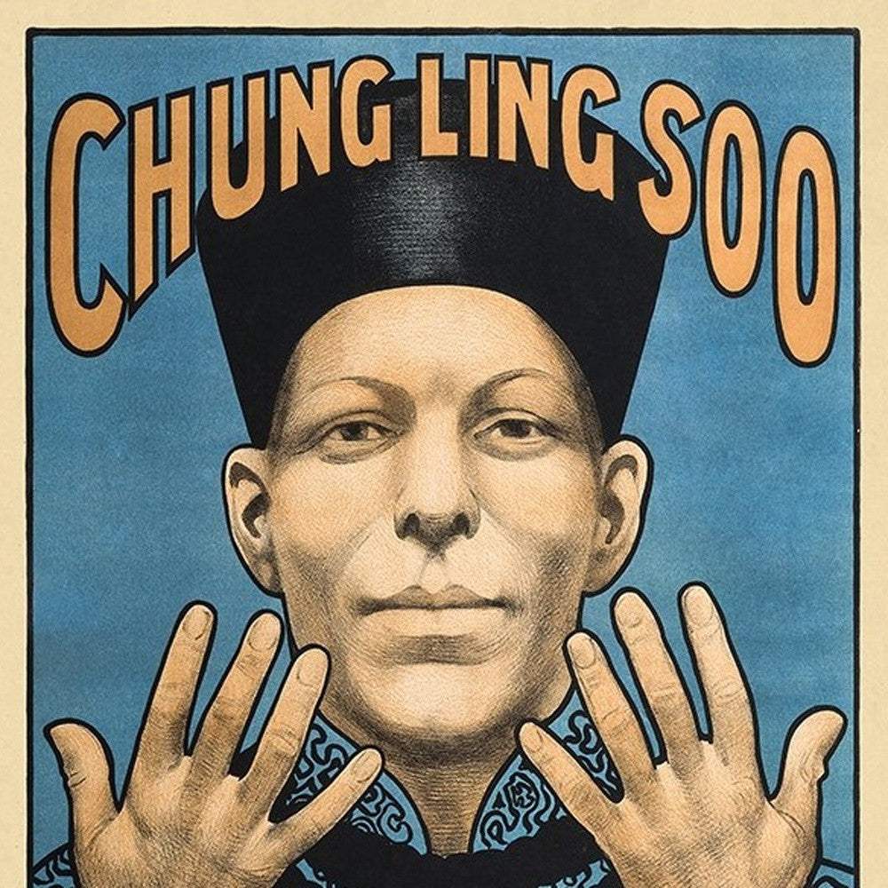 Chung Ling Soo Vintage Magic Unframed Print Wall Art - Homeroots - Flyclothing LLC