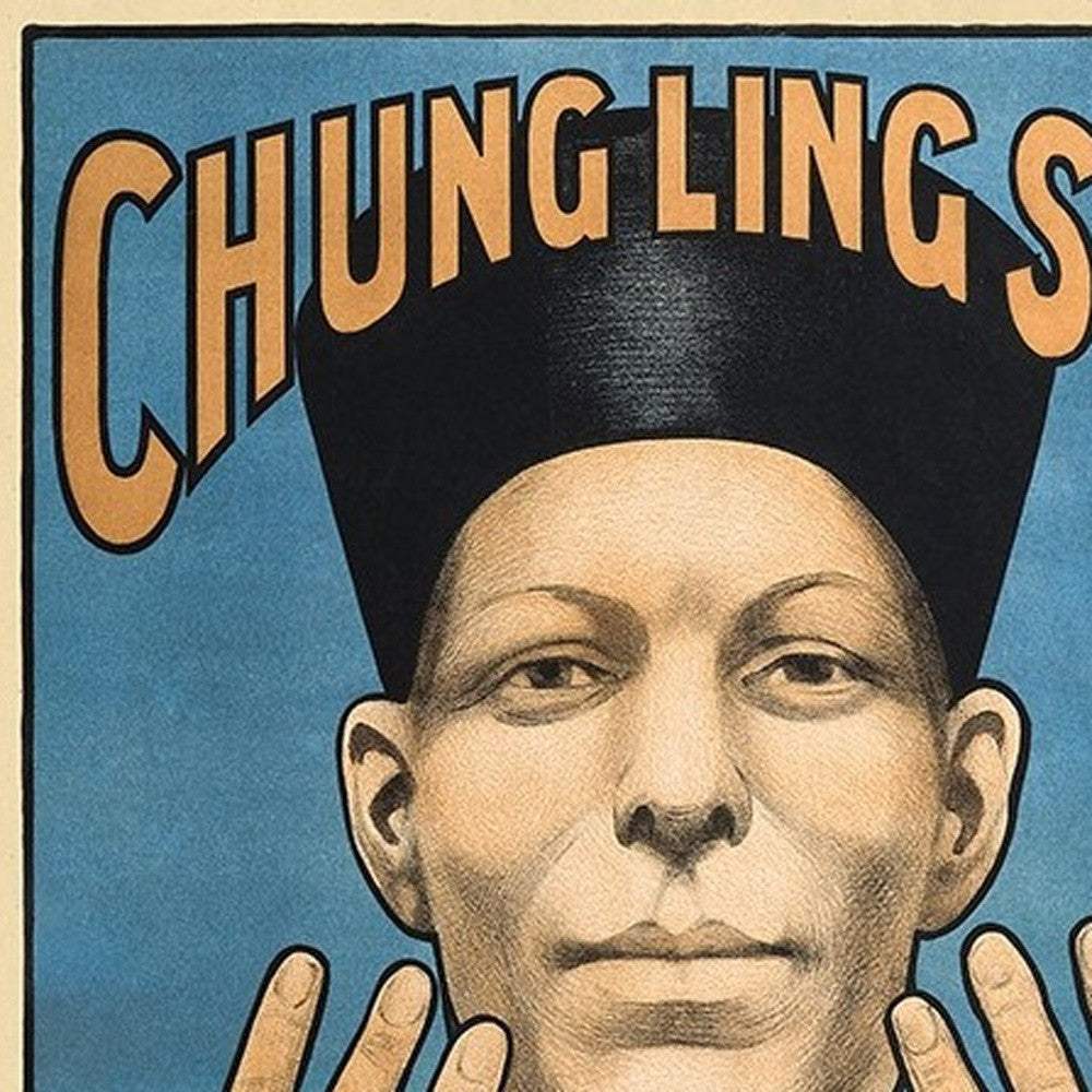 Chung Ling Soo Vintage Magic Unframed Print Wall Art - Homeroots - Flyclothing LLC