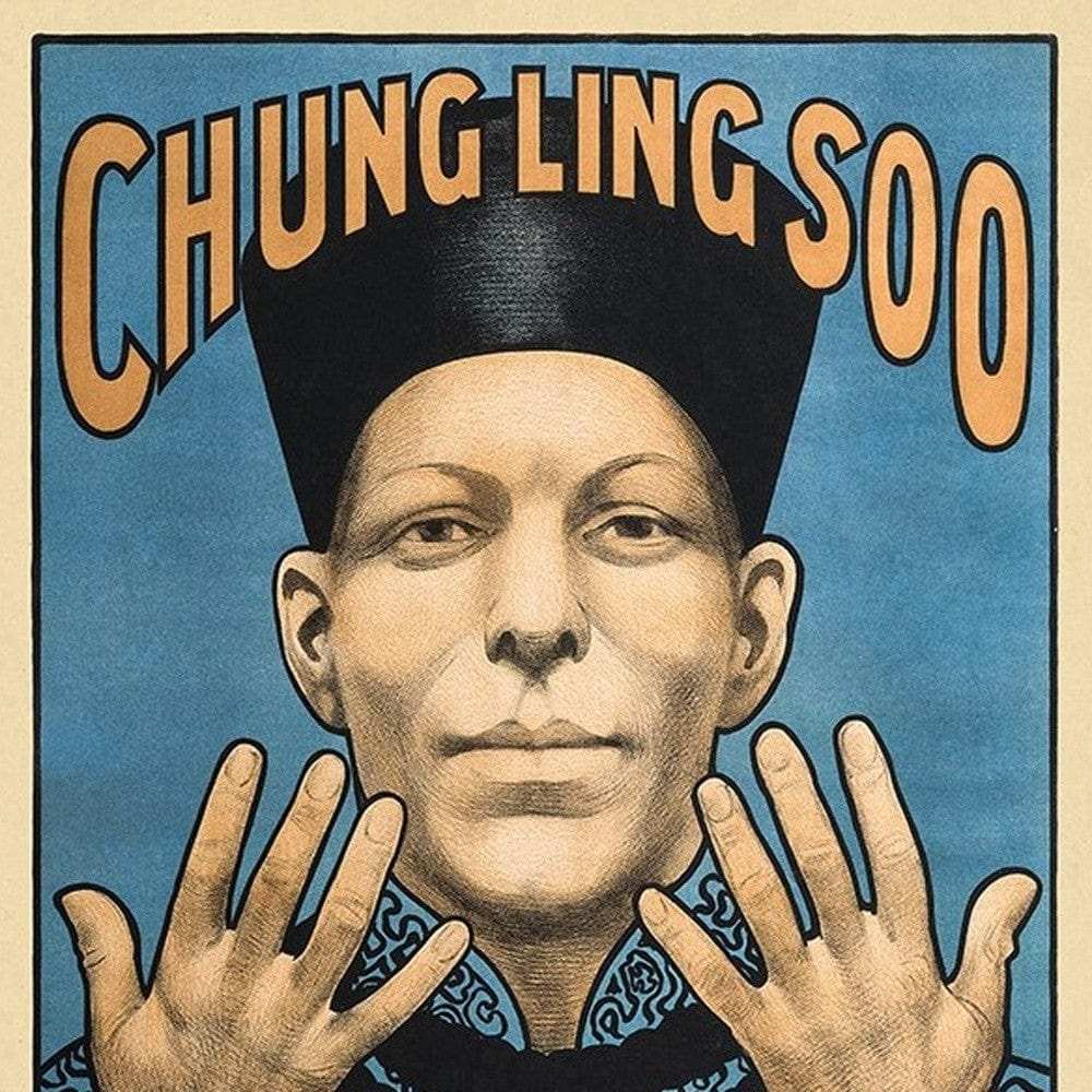 Chung Ling Soo Vintage Magic Unframed Print Wall Art - Homeroots - Flyclothing LLC