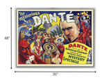 The Mysterious Dante Vintage Magic Unframed Print Wall Art - Homeroots - Flyclothing LLC