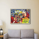 c1931 Mysterious Dante Vintage Magic Unframed Print Wall Art - Homeroots - Flyclothing LLC