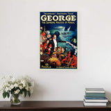 George The Supreme Master Vintage Magic Unframed Print Wall Art - Homeroots - Flyclothing LLC