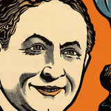 Houdini Spirits Vintage Magic Unframed Print Wall Art - Homeroots - Flyclothing LLC
