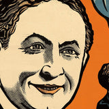 Houdini Spirits Vintage Magic Unframed Print Wall Art - Homeroots - Flyclothing LLC