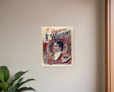 8.5" X 11" Houdini King Of Cards Vintage Magic Poster Wall Art - Homeroots