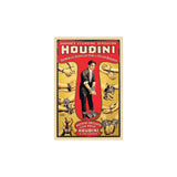 9" X 12" Houdini Handcuff King Vintage Magic Poster Wall Art - Homeroots