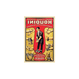 9" X 12" Houdini Handcuff King Vintage Magic Poster Wall Art - Homeroots