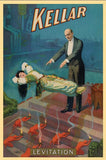 Kellar Levitation Vintage Magic Unframed Print Wall Art - Homeroots
