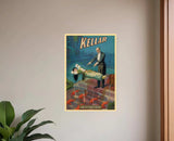 Thurston Out Of A Hat Vintage Magic Unframed Print Wall Art - Homeroots