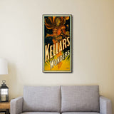 36" X 72" Keller's Wonders Vintage Magic Poster Wall Art - Homeroots - Flyclothing LLC