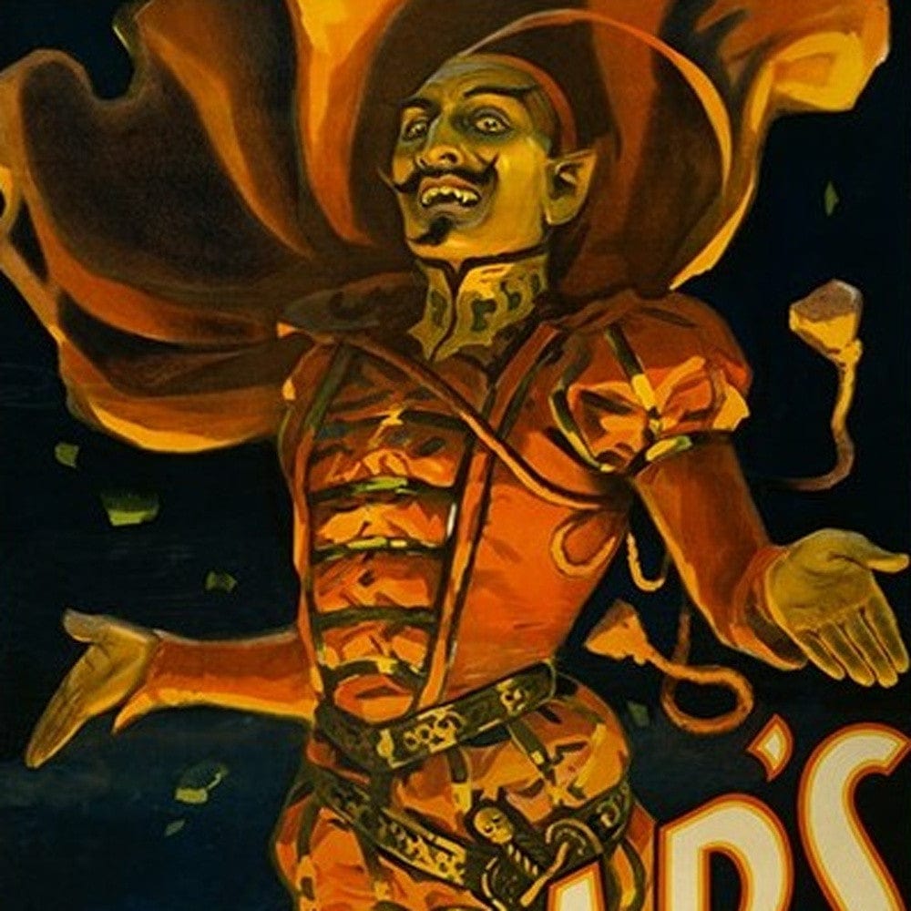 18" X 36" Keller's Wonders Vintage Magic Poster Wall Art - Homeroots - Flyclothing LLC