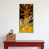 18" X 36" Keller's Wonders Vintage Magic Poster Wall Art - Homeroots - Flyclothing LLC