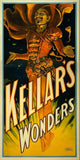 18" X 36" Keller's Wonders Vintage Magic Poster Wall Art - Homeroots