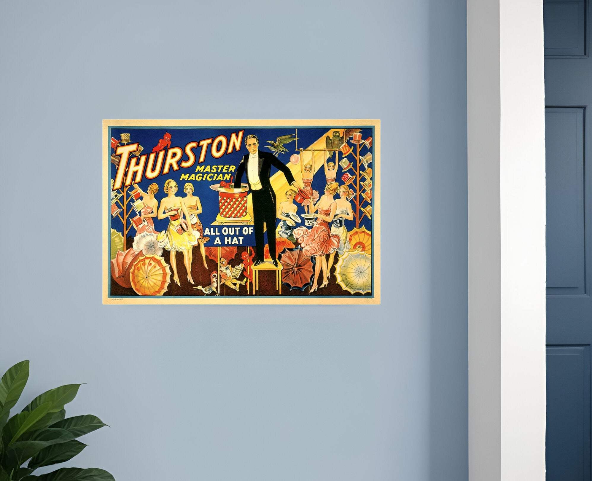 Thurston Spirits Vintage Magic Unframed Print Wall Art - Homeroots - Flyclothing LLC