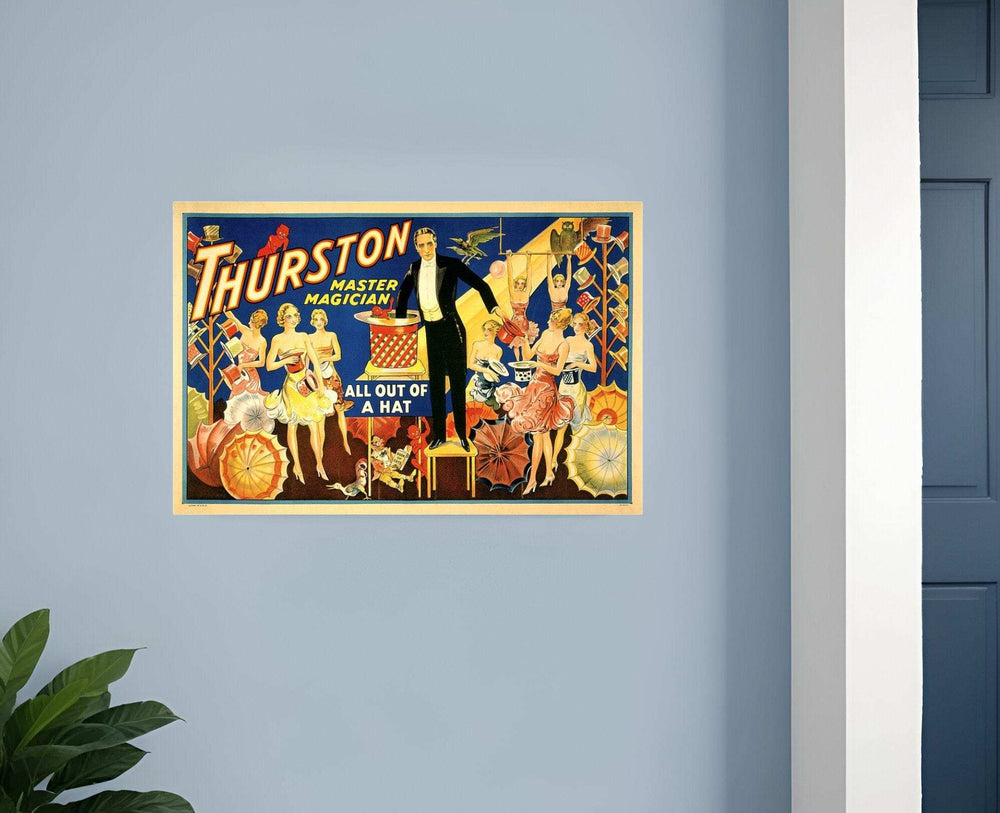 Thurston Spirits Vintage Magic Unframed Print Wall Art - Homeroots
