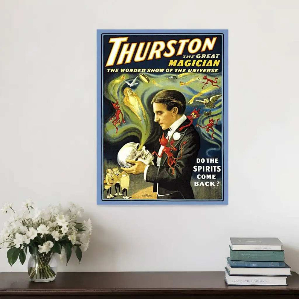 Thurston Spirits Vintage Magic Unframed Print Wall Art - Homeroots