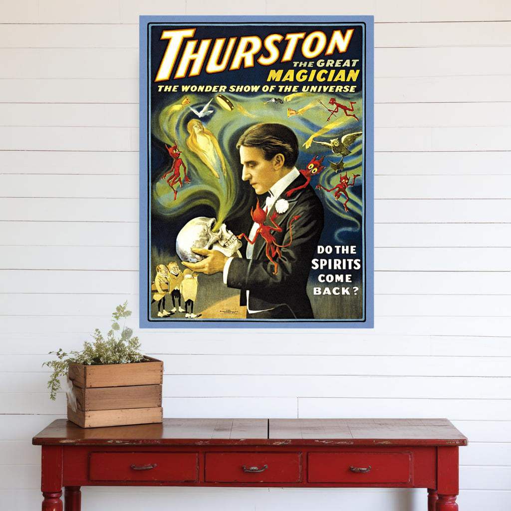 Thurston Spirits Vintage Magic Unframed Print Wall Art - Homeroots - Flyclothing LLC