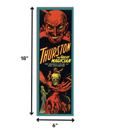 6" X 18" Thurston The Great Wonder Show Vintage Magic Poster Wall Art - Homeroots - Flyclothing LLC
