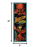 6" X 18" Thurston The Great Wonder Show Vintage Magic Poster Wall Art - Homeroots
