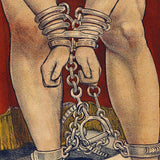 24" X 36" Houdini In Handcuffs Vintage Magic Poster Wall Art - Homeroots