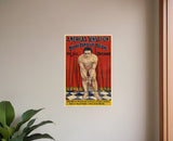 9" X 12" Houdini In Handcuffs Vintage Magic Poster Wall Art - Homeroots