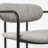 29" Grey Steel Bar Chair - Homeroots - Flyclothing LLC