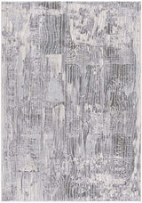 5' X 7' Blue Abstract Power Loom Area Rug - Homeroots - Flyclothing LLC