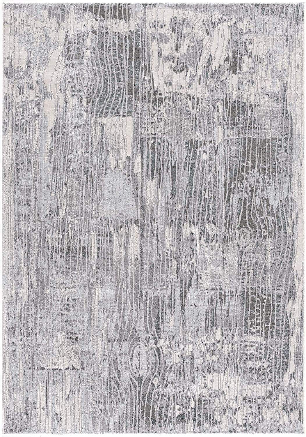 6' X 9' Blue Abstract Power Loom Area Rug - Homeroots - Flyclothing LLC