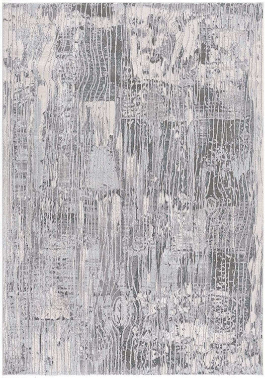 6' X 9' Blue Abstract Power Loom Area Rug - Homeroots - Flyclothing LLC
