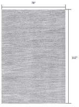 6' X 9' Blue Abstract Power Loom Area Rug - Homeroots - Flyclothing LLC