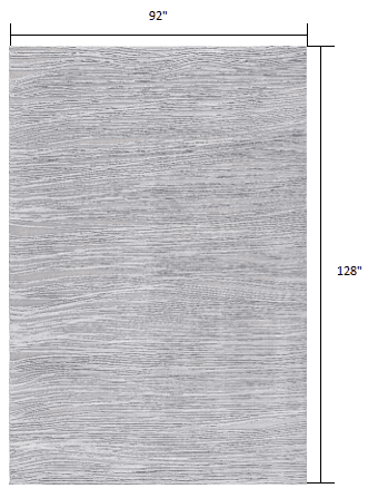 8' X 10' Blue Abstract Power Loom Area Rug - Homeroots - Flyclothing LLC