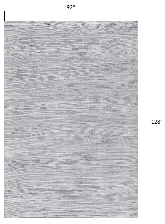 8' X 10' Blue Abstract Power Loom Area Rug - Homeroots - Flyclothing LLC